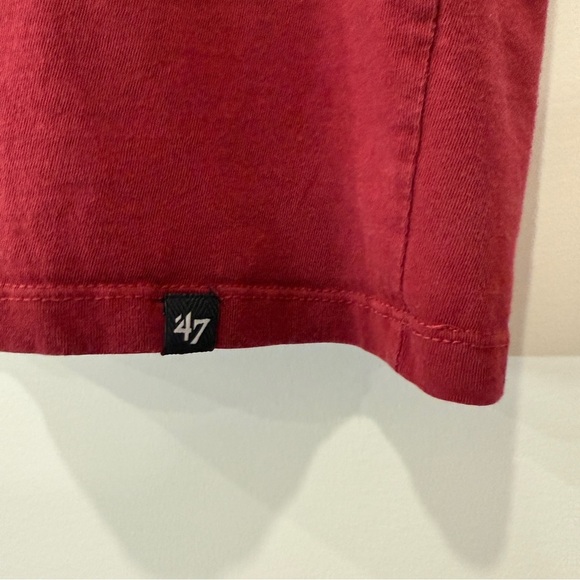 MLB Arizona D-Backs Baseball Maroon T-Shirt  100% Cotton - Size L - '47 Brand - Picture 7 of 17